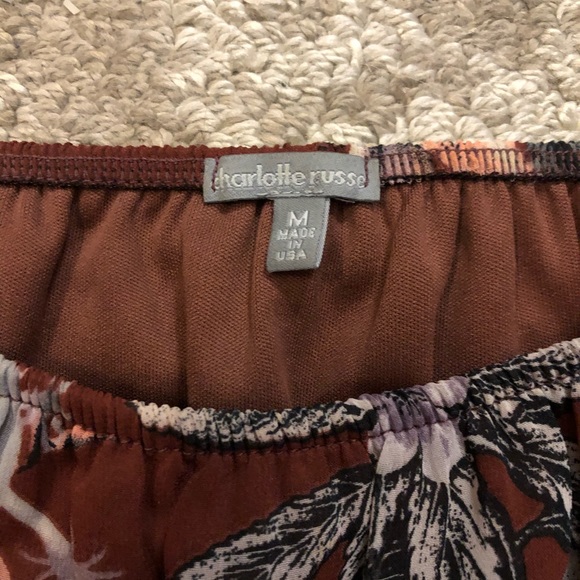 Floral Off the Shoulder Top - Picture 4 of 4